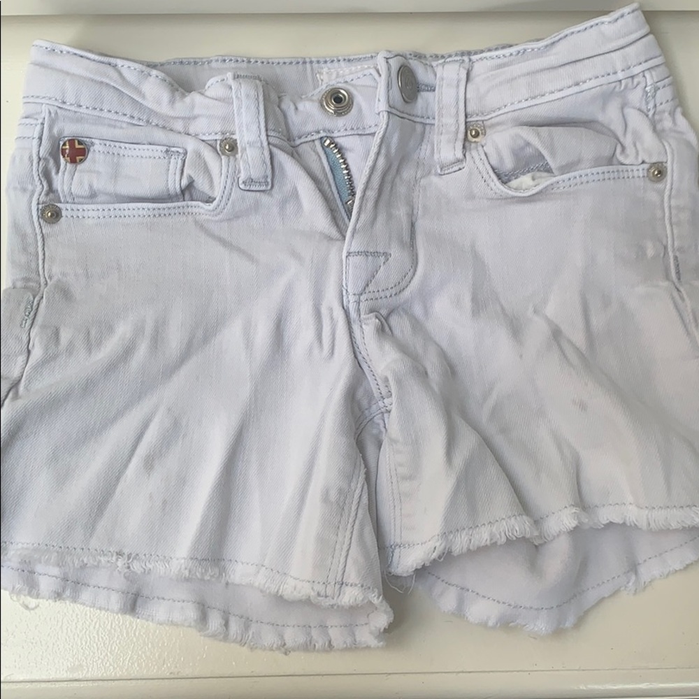 Hudson Girls Denim Jean Shorts light Blue SZ 5